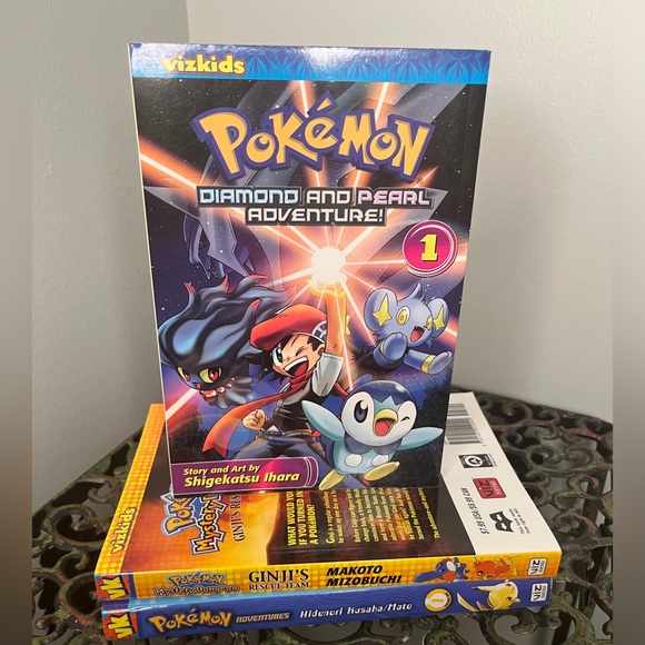 VIZKIDS Pokémon Manga Bundle of Three Books 📕 Graphic Novels - Picture 4 of 6